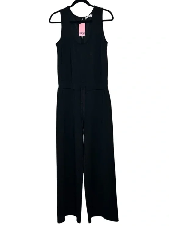 Smash Tess Drew Wide Leg Romper- Black Microscuba- Size Medium - Picture 6 of 16